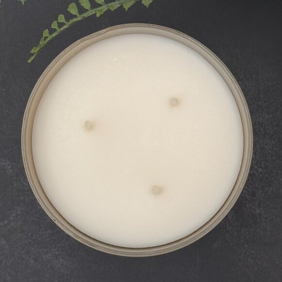 BBW Marshmallow Fireside White Barn Bath & Body Works 3 Wick Candle - Picture 7 of 10